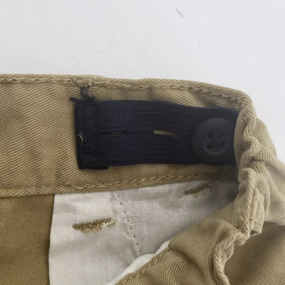 The Childrens Place Boys Khaki Chino Shorts Tan Uniform Size‎ 4T